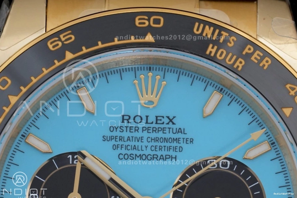 QF Turquoise (Gain on Dial V10 1:1 Oyster-flex 502 Strap QF4131 Weight) 126518 Daytona Edition 2025 Best Comfortable 0110